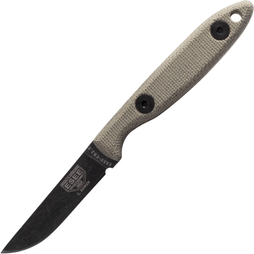 ESEE CR 2.5 Camp-Lore outdoor nož, 6,3 cm, micarta, kožna futrola
