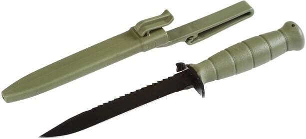 Taktički nož GLOCK FM81 Battle Field Green sa zupčastim oštricom