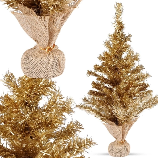 Luksuzan zlatni izgled za blagdansku atmosferu