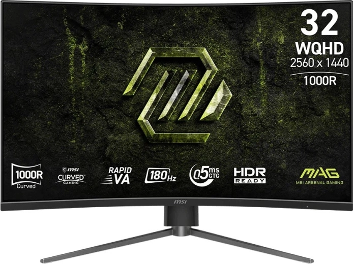 MSI MAG 325CQPF 31,5" zakrivljeni WQHD gaming monitor 180 Hz