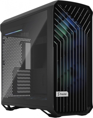 Fractal Design Torrent crna RGB TG Light Tint, 5x ventilator, ATX