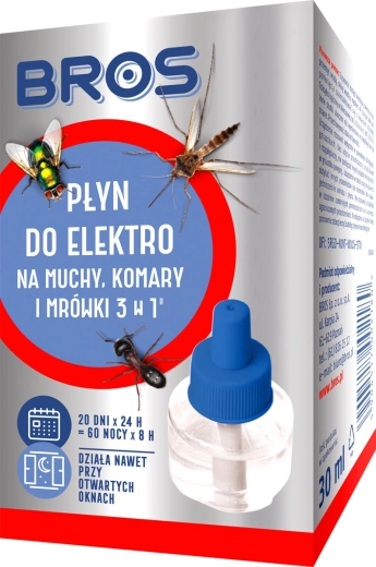 Nadopuna za elektrofumigator BROS protiv komaraca, muha i mrava 30 ml