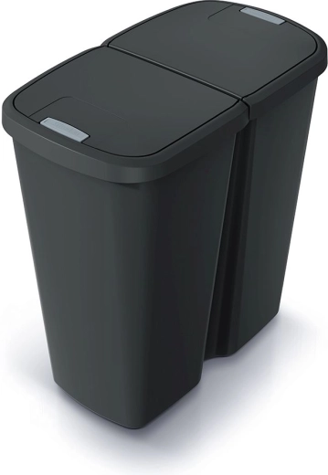 Prosperplast Compacta Duo koš za odvojeno prikupljanje otpada 45 l