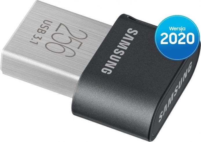 USB flash disk FIT Plus 256 GB sivi