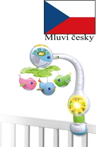 VTech pjevajući vrtuljak 3u1 s projekcijom i glazbom