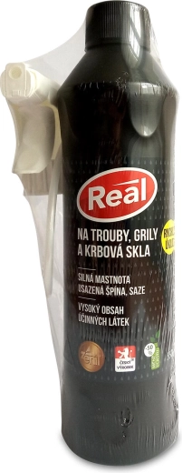 Real čistač za pećnice, roštilje i stakla kamina 550 g