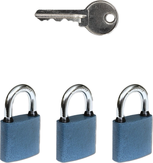 Lokoti OVAL 38 – set 3 kom na zajednički ključ