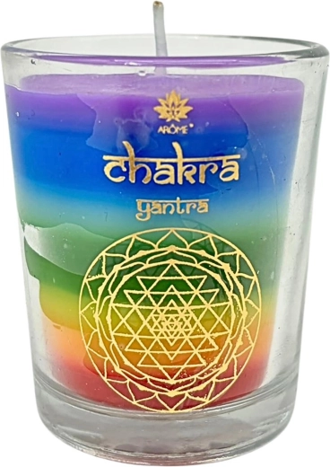 Mirisna staklena svijeća sandalovina 60 g