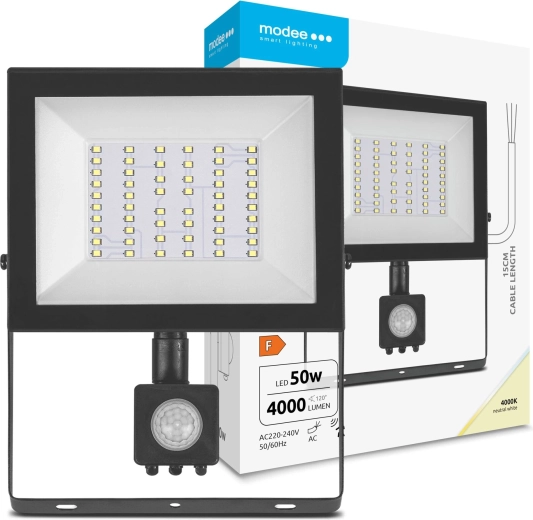 Modee LED reflektor E‑series sa senzorom 50 W, 120°, 4000 lm, neutralno bijela