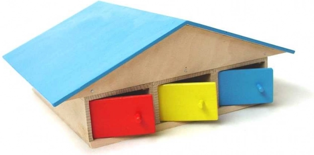 Drvena garaža za automobile