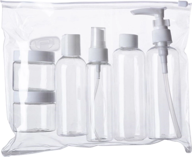 Kompletna putna set u preglednom etuiju