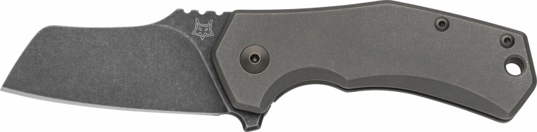 Fox Knives Italico sklopivi džepni nož 6 cm, titan, PVD Stonewash, s kopčom