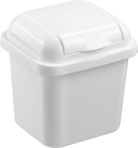 Plastična kanta za otpad HEIDRUN 1,5 l s preklopnim poklopcem