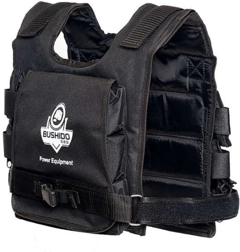 Utežni prsluk DBX Bushido kratki 1–15 kg