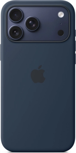 Silikonska futrola s MagSafe za iPhone 17 Pro Max – ponoć
