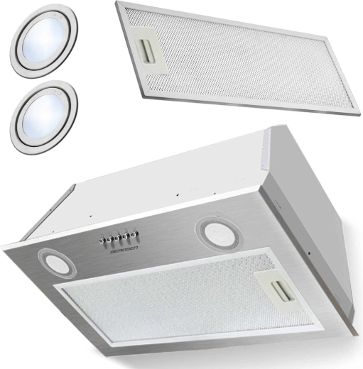 Ugradbena podviseća napa 60 cm inox