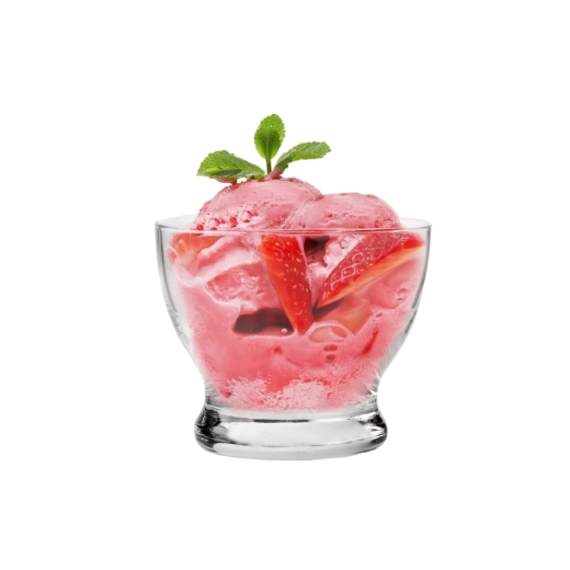 Staklene desertne čaše Krosno Pure, 260 ml, set od 6 kom