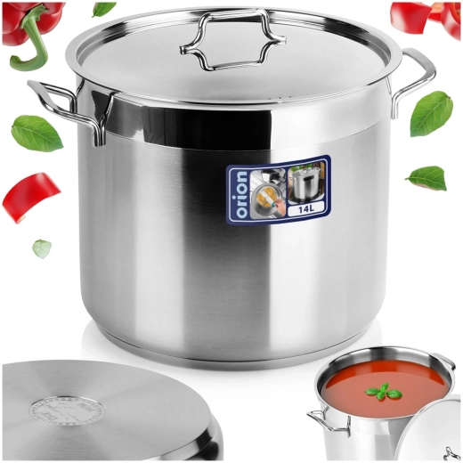 Velik volumen 14 l s praktičnim poklopcem