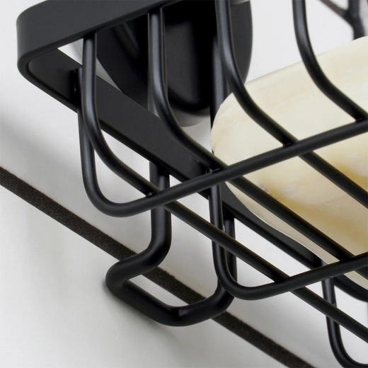 Izdržljiva metalna konstrukcija u mat crnoj