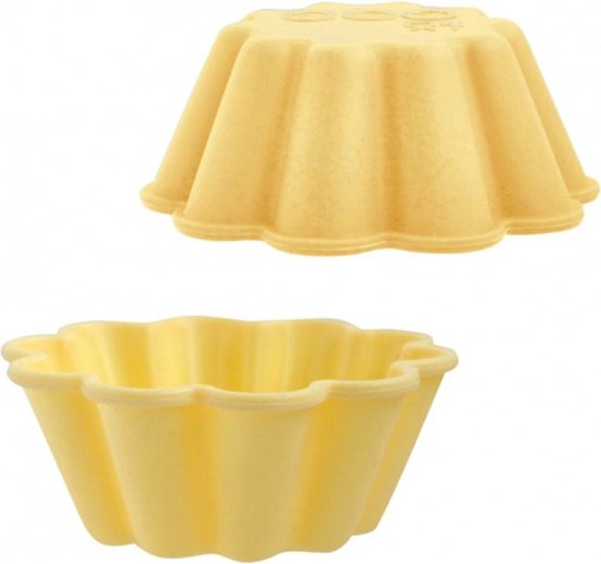 Silikonske košarice za muffine TORO cvijet 7,5 cm – set 3 kom