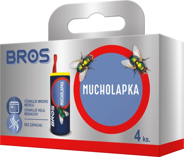 Bros valjkasta lovka za muhe 4 kom