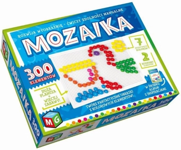 Kreativna mozaička za djecu 300 dijelova