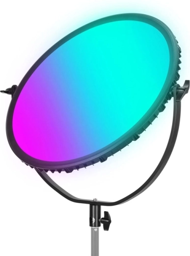 Neewer GR18C okrugli RGB LED panel s bočnim osvjetljenjem