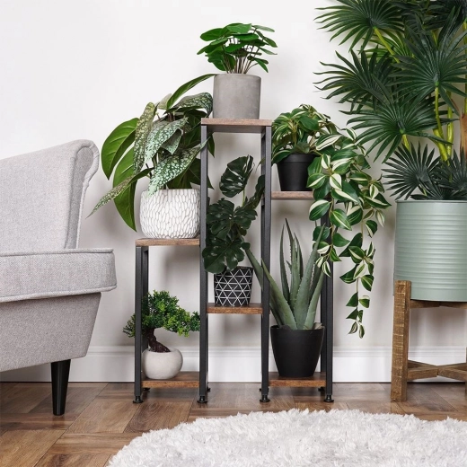 Višerazinska kaskada za 6 posuda za cvijeće