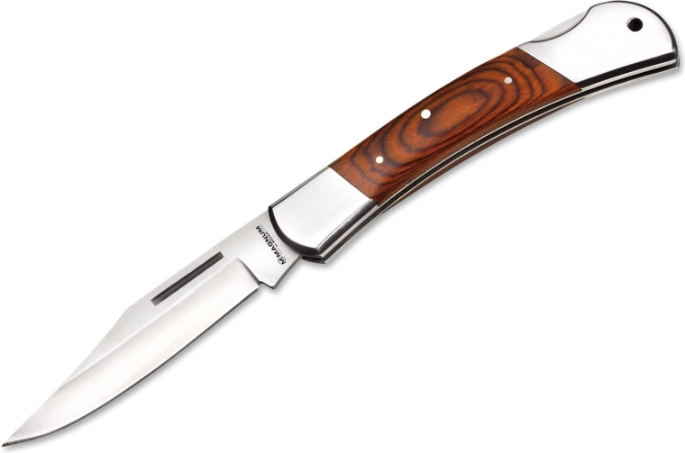 Džepni nož Magnum Craftsman 2 s drvenom ručkom Pakka, 9,8 cm
