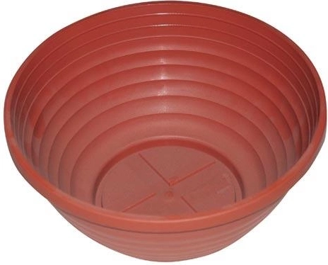 Žardinjera plastična 30 cm terakota smeđa