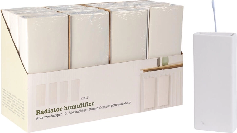 Isparivač za radijator od dolomita, super bijeli 20,3 × 8 × 3,5 cm