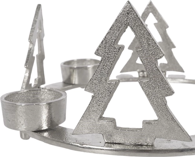 Čvrsta aluminijska izrada u srebrnoj boji