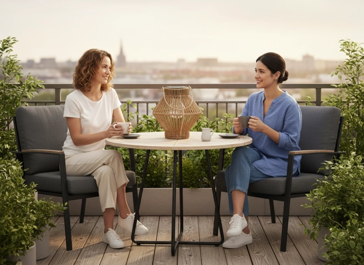 Stilski smeđi dizajn