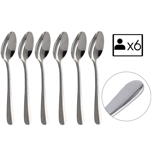 Set od 6 čajnih žličica Classic