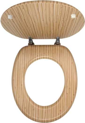 WC sjedalo od bambusovog furnira