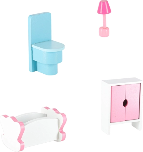 Bogat set drvenog namještaja