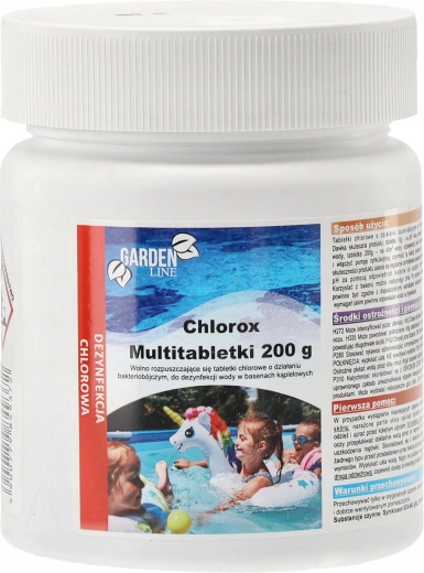 Klorove višetablete za bazen CHLOROX 200 g, pakiranje 0,4 kg
