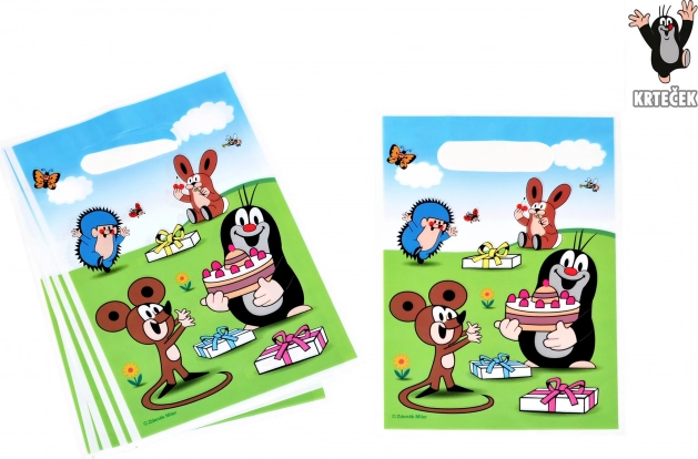 Party vrećica s Krticom i prijateljima 23x16 cm