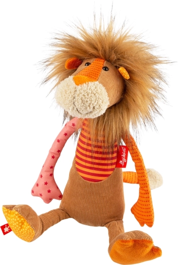 Prvi plišani lav patchwork 32 cm Sigikid