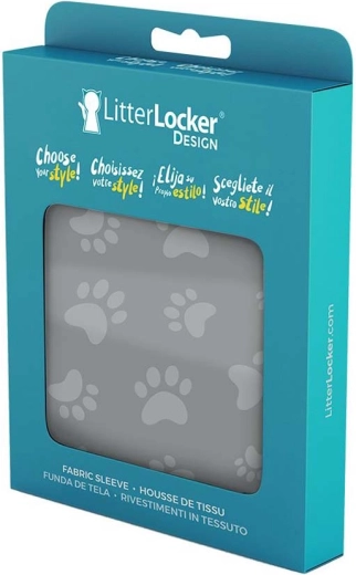 LitterLocker tekstilna navlaka za koš Design Cat Paws