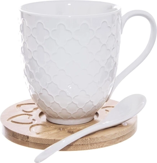 Stilski utisnuti dekor i udoban hvat