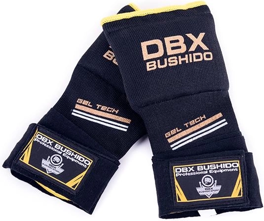 DBX Bushido gel unutarnje rukavice crno-žute – S/M