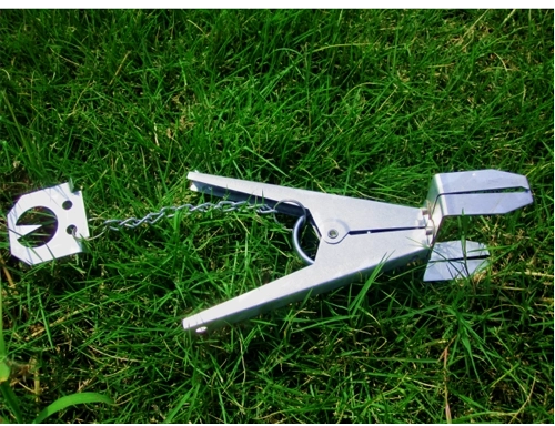 Zamka za krtice od nehrđajućeg čelika 19 × 9,7 cm