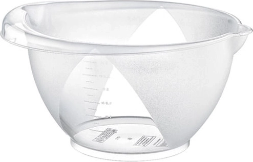 Prozirna ovalna zdjela za miješanje 3 l s mjernom skalom