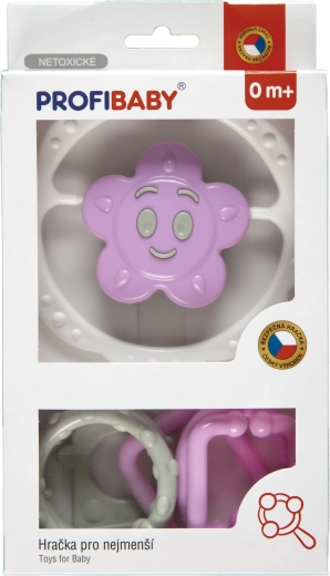 Set zvečki – lanac i zvjezdica/čupavac, šareno