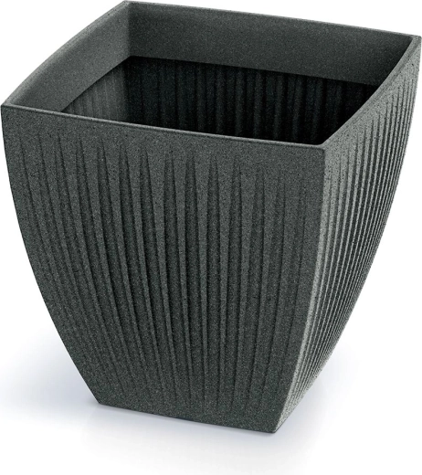 Sadilica Latia Square Midl 30 × 30 × 30 cm crni granit
