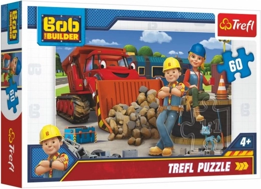 Puzzle BOB GRADITELJ i Wendy 60 dijelova 33 × 22 cm