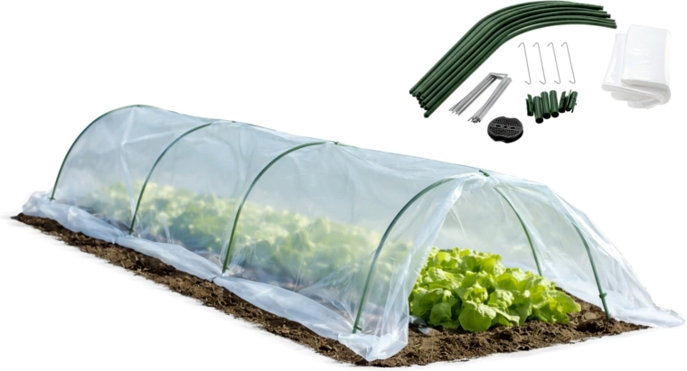 Mini vrtni staklenik tunel 1,8 × 10 m GARDENLINE