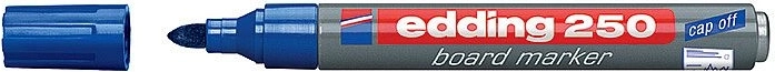 Marker za bijele ploče plavi Edding 250