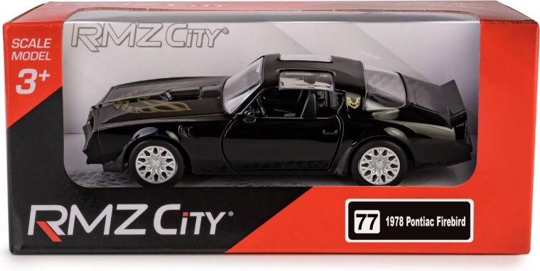 Metalni model automobila Pontiac Firebird 1978 1:40 RMZ City – crni